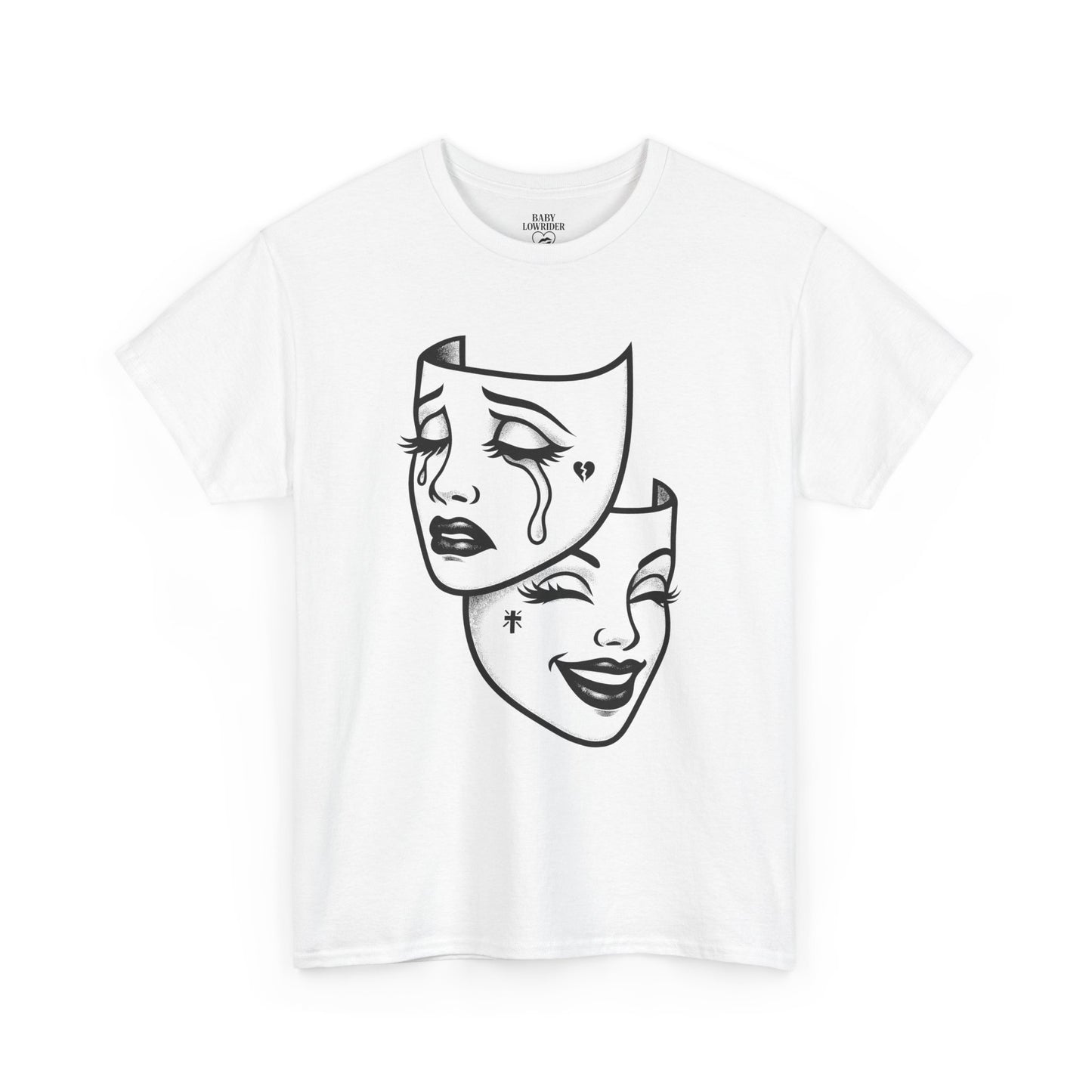 It Ain't Easy Girls (Heavy Cotton T-Shirt) - Cry Now, Smile Later