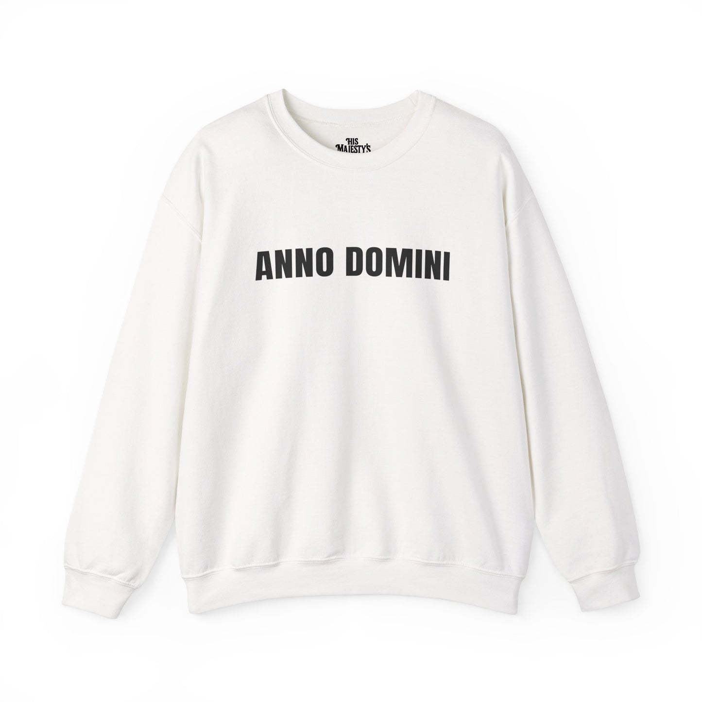 Anno Domini (Crewneck Sweatshirt) - Cross and Roses