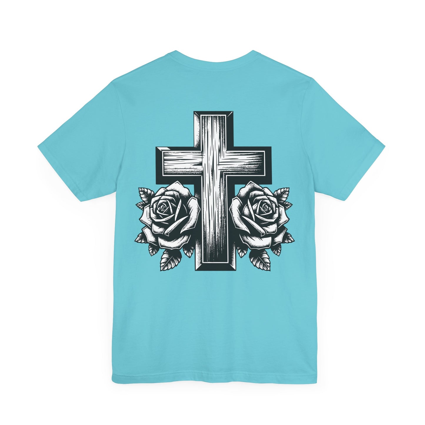Anno Domini (Soft T-shirt) - Cross and Roses