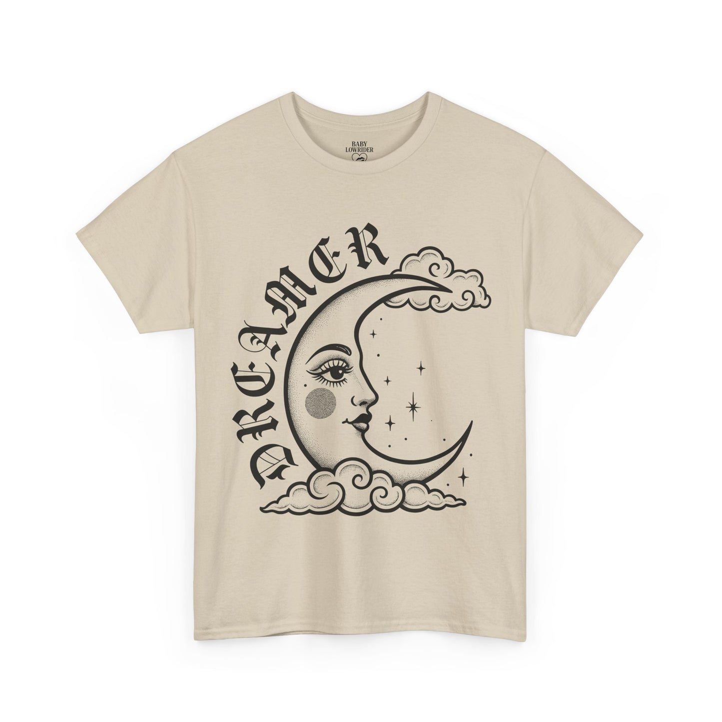 Dreamer (Heavy Cotton T-Shirt) - Moon