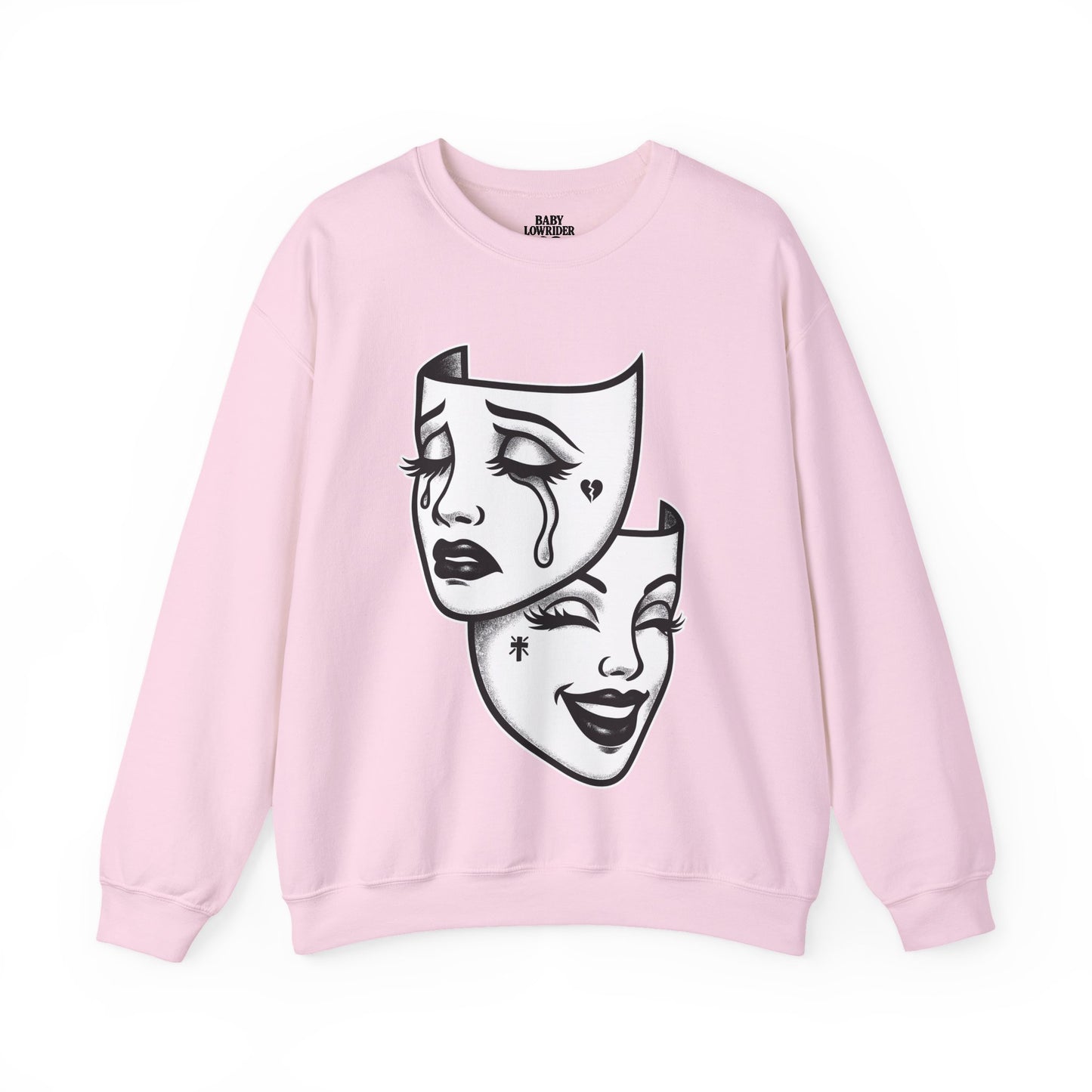 It Ain't Easy, Girls (Crewneck Sweatshirt) - Cry Now, Smile Later