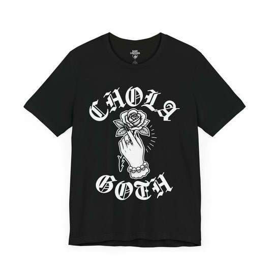 Chola Goth (Soft T-Shirt) - Rose Hand