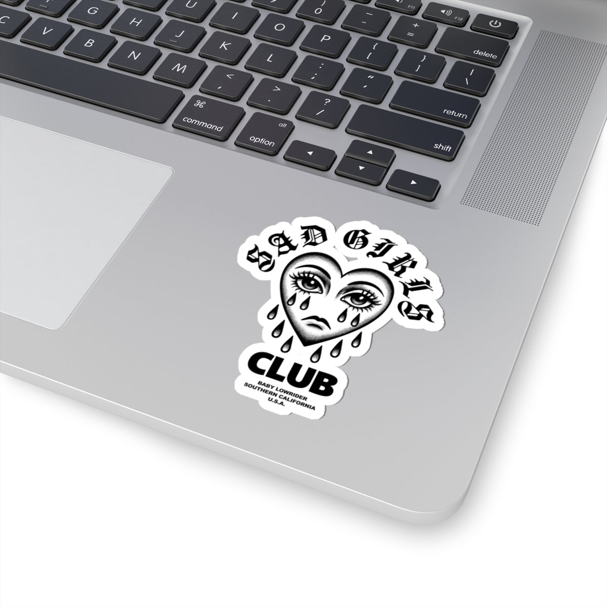 Sad Girls Club, Crying Heart (Kiss-Cut Sticker) - Baby Lowrider