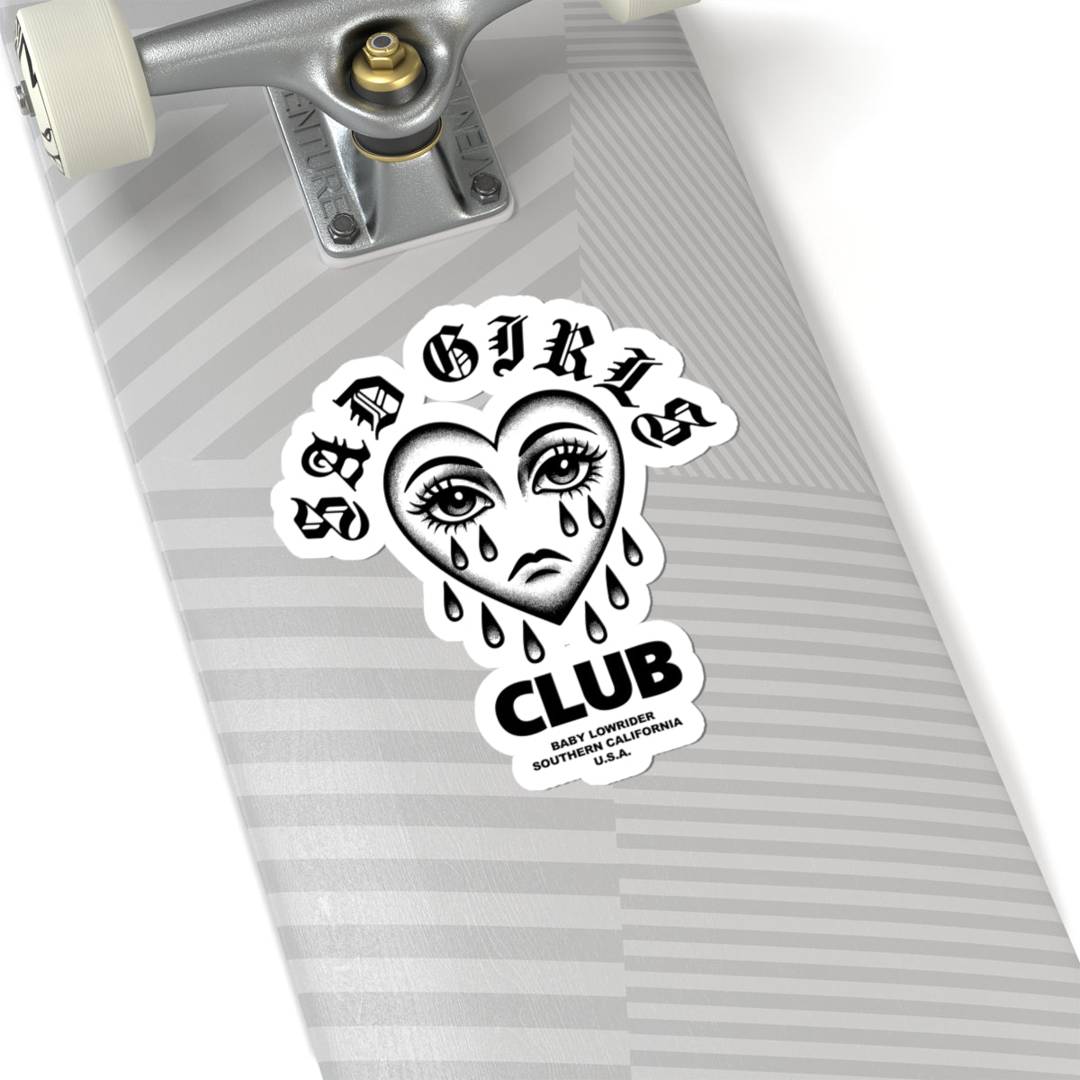 Sad Girls Club, Crying Heart (Kiss-Cut Sticker) - Baby Lowrider