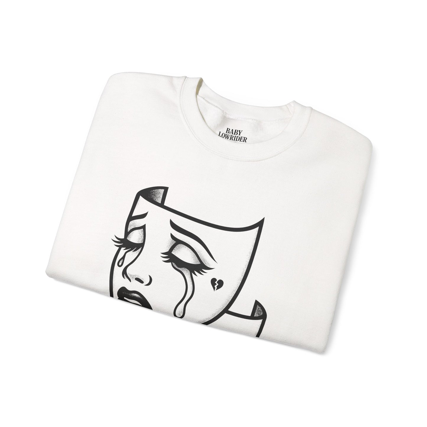 It Ain't Easy, Girls (Crewneck Sweatshirt) - Cry Now, Smile Later