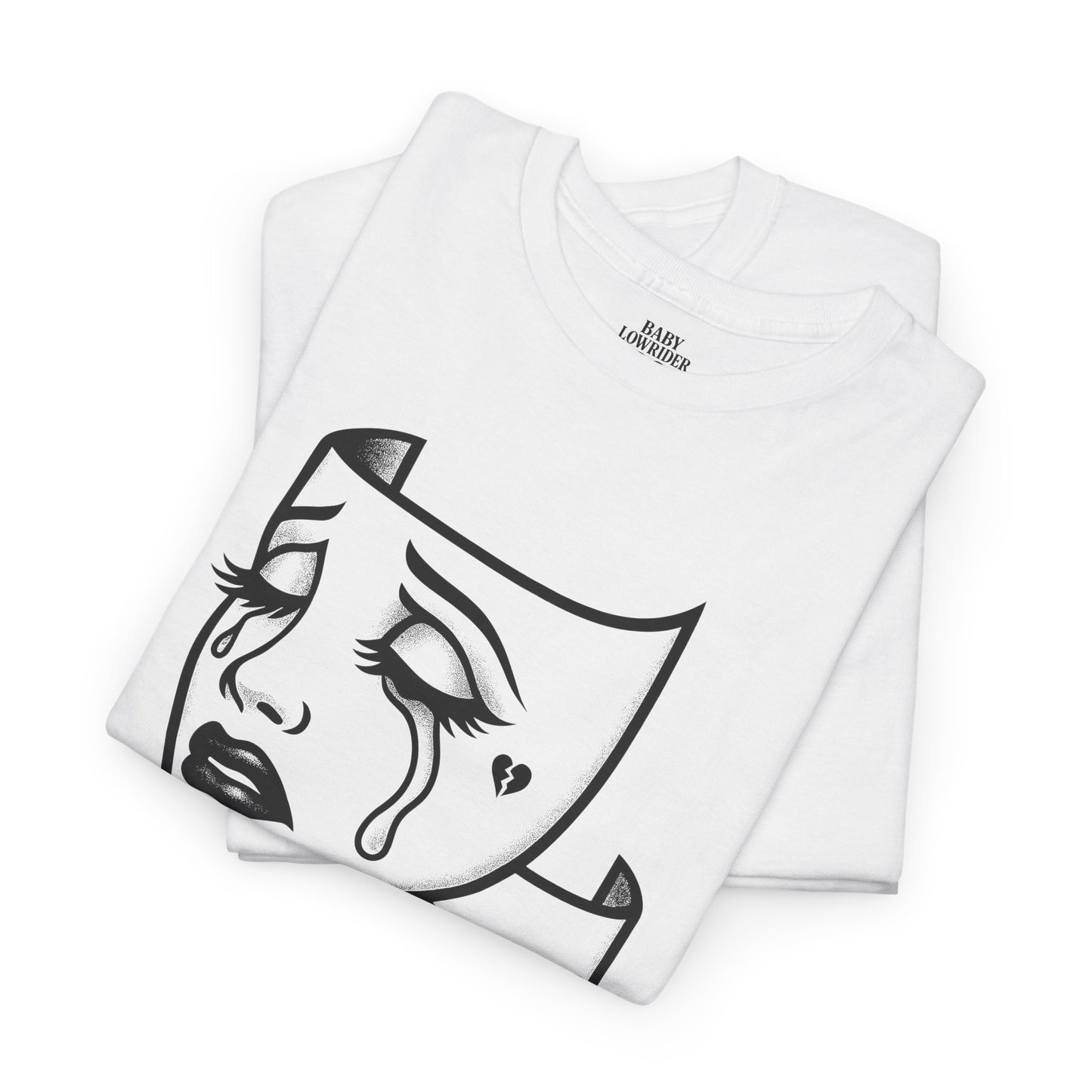 It Ain't Easy Girls (Heavy Cotton T-Shirt) - Cry Now, Smile Later