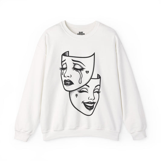 It Ain't Easy, Girls (Crewneck Sweatshirt) - Cry Now, Smile Later