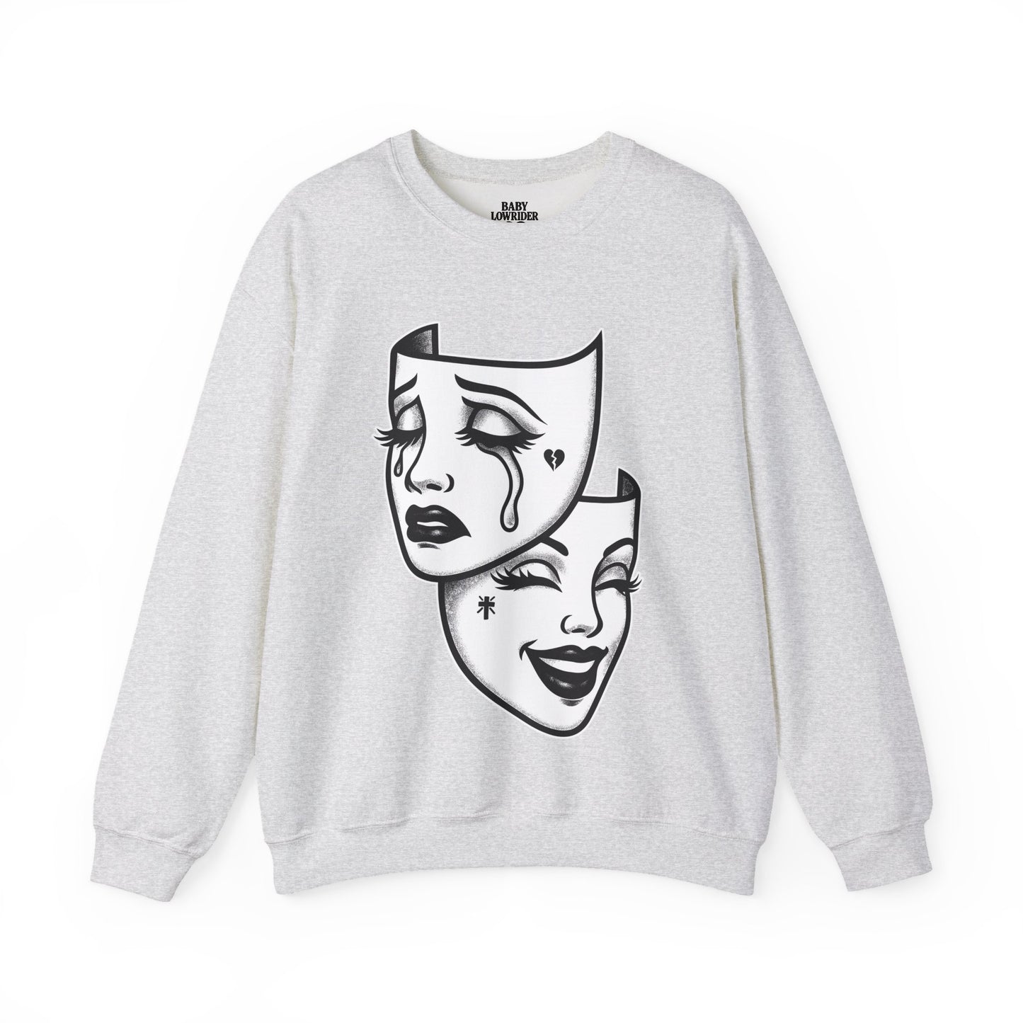It Ain't Easy, Girls (Crewneck Sweatshirt) - Cry Now, Smile Later