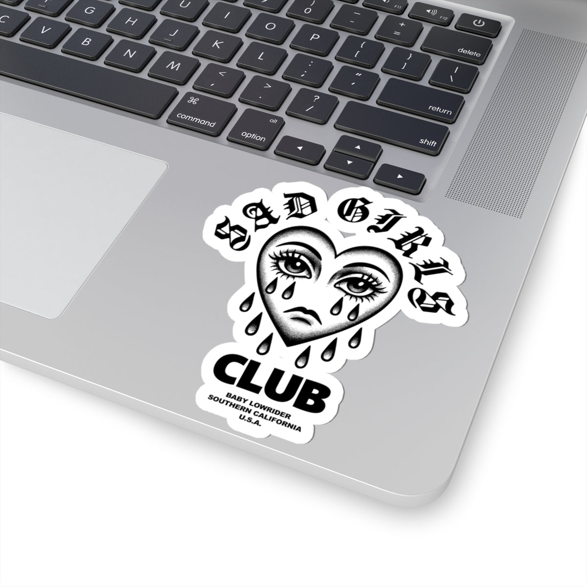 Sad Girls Club, Crying Heart (Kiss-Cut Sticker) - Baby Lowrider